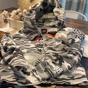 MENS DALE JR NATION #88 ZIP UP HOODIE